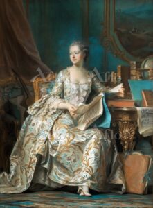 La Tour - Madame de Pompadour Pastel